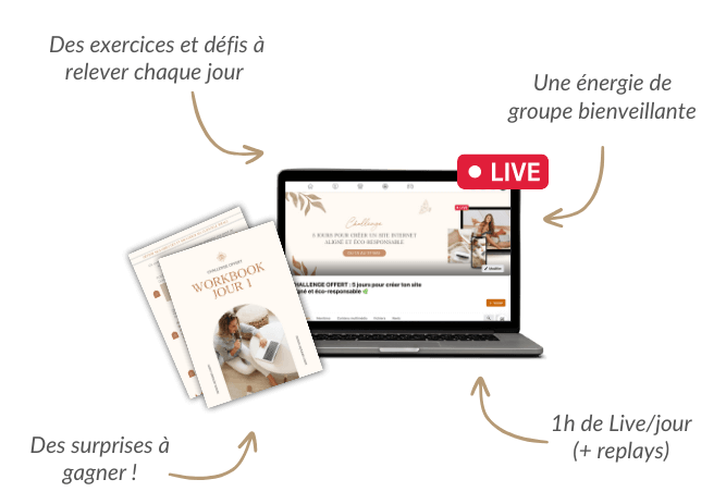 5 Challenge 5 jours pour créer site internet éco-responsable