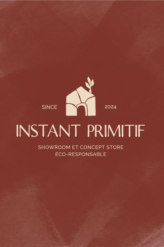 Identité visuelle concept store éco-responsable Instant Primitif