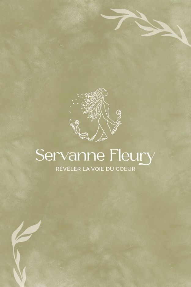 Identité visuelle thérapeute Servanne Fleury