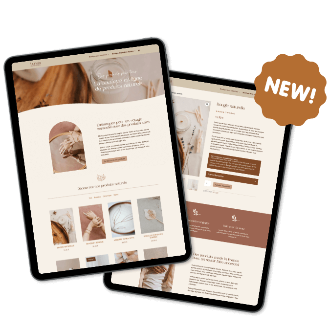 Template boutique en ligne module Woocommerce Template boutique en ligne module Woocommerce